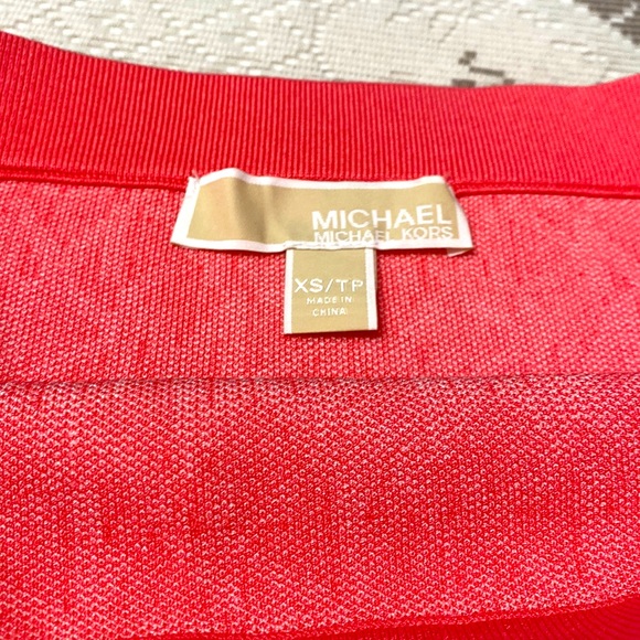 NEW Michael Kors Logo Jacquard Pencil Skirt - Picture 6 of 9